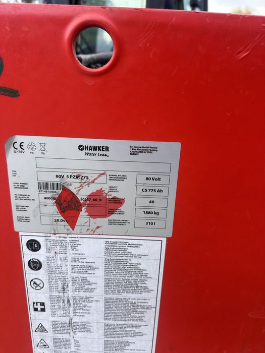 Baterie stivuitor/tractiune 80V  panouri fotovoltaice