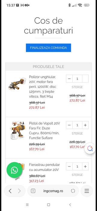 Autofiletanta 20v baterii 20v impact fierăstrău pendular flex Ingco