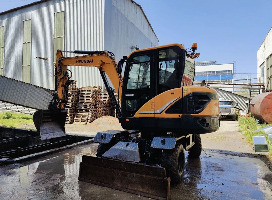 Услуги экскаватора Хундай 55 малютка