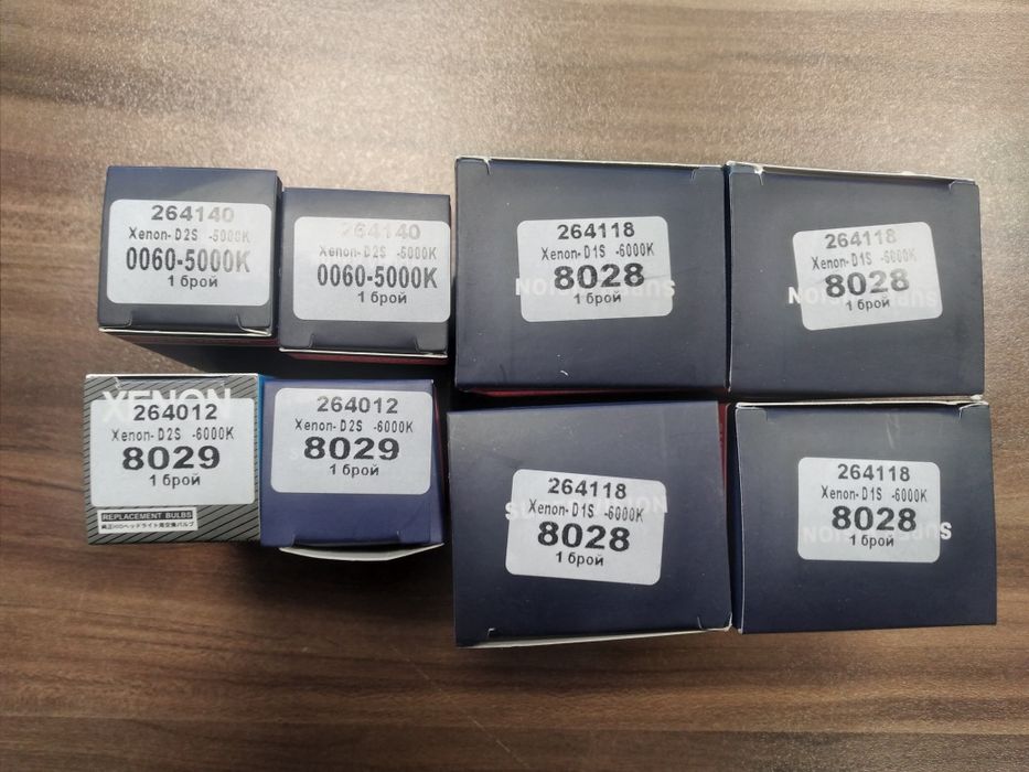 $$$ЛИКВИДАЦИЯ$$$ крушки D1S,D2S,D3S С ОТСТЪПКИ до -65%!