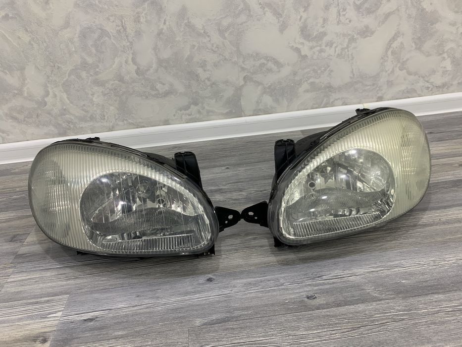 Фары на шевролет ланос