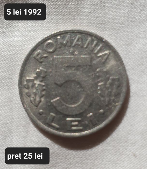 Monezi romanesti diferiite