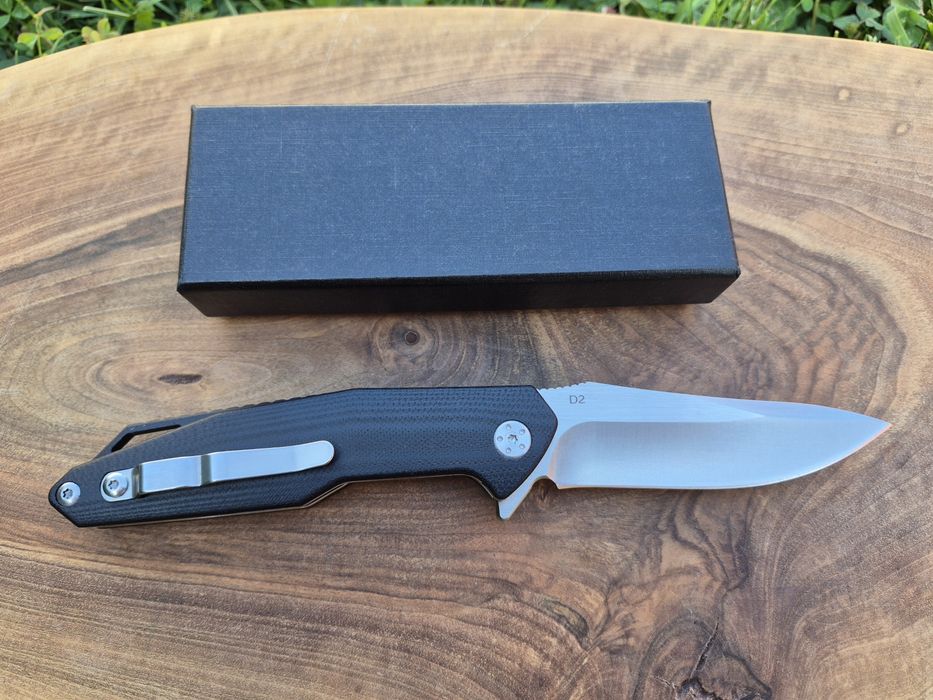 Сгъваем джобен нож,стомана D2, D115