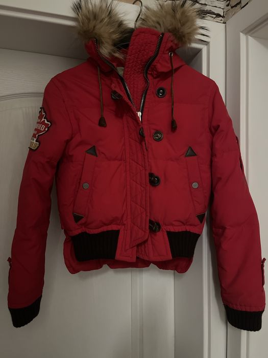 Естествен пух яке Dsquared2