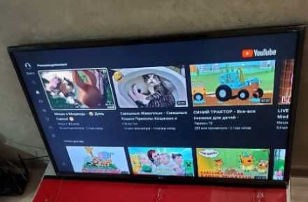 LG смарт диагональ 107