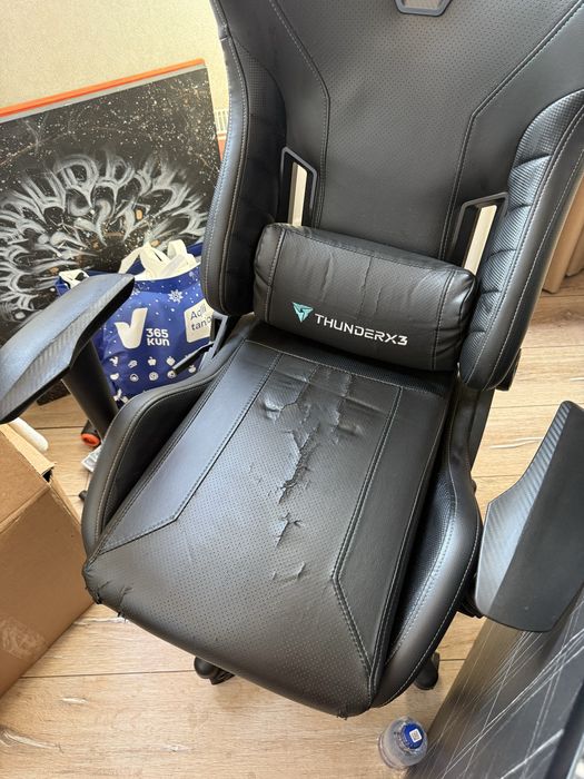 Игровое кресло ThunderX3 TC3 Jet Black (оригинал, Amazon USA)