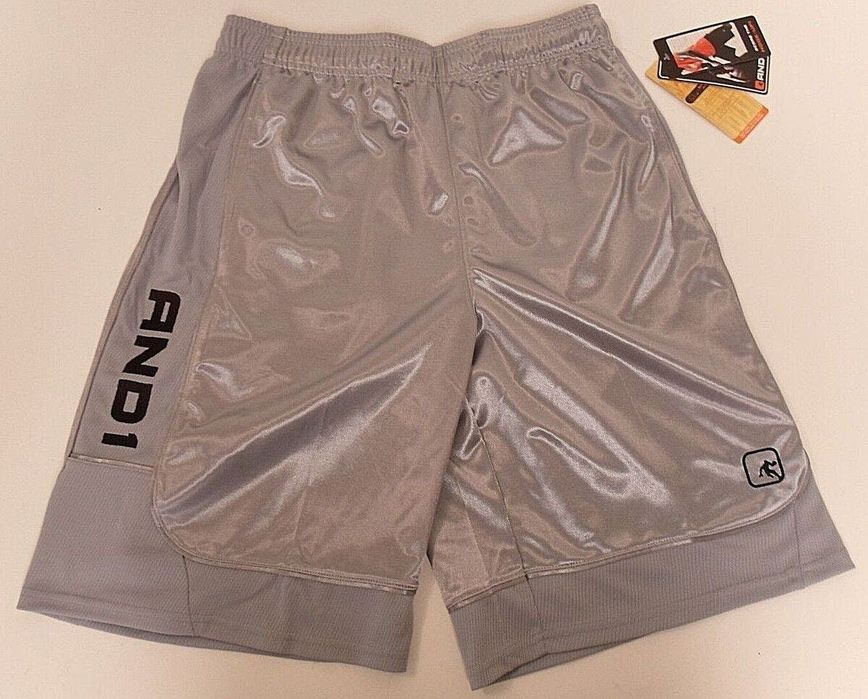 AND1 basketball shorts баскетболни шорти Silver / сребристи
