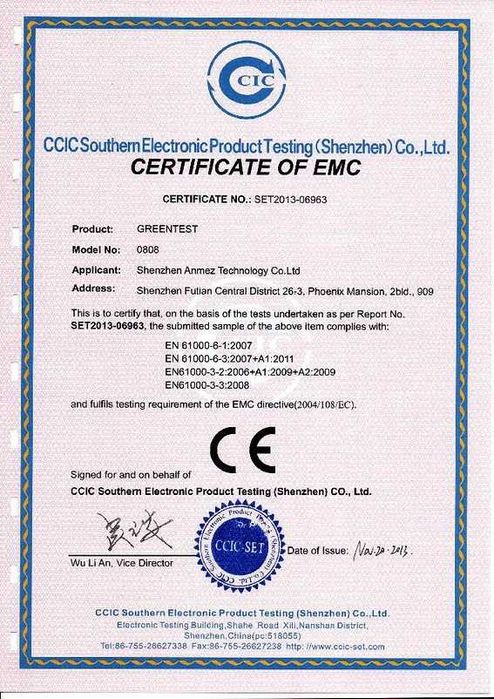 Greentest преносим детектор за нитрати