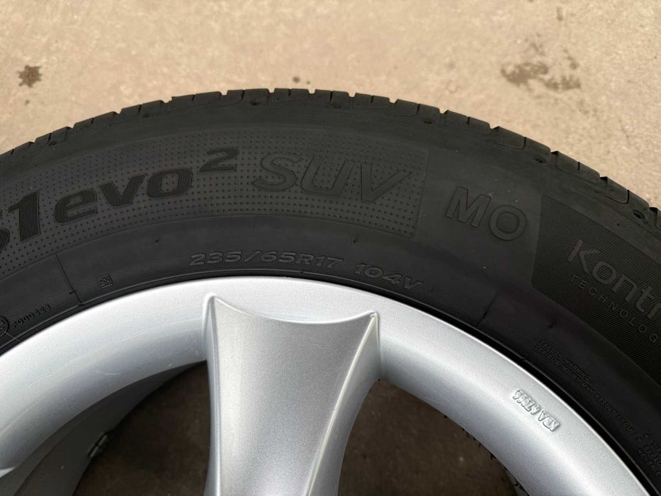 4 бр. алуминиеви джанти 17'' 5x130 , централен отвор 71.6, ET50 , 7,5J