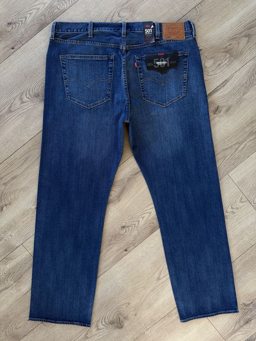 Blugi LEVIS 501 Albastru Barbati | Marime 40 x 32 (Talie 104 cm)