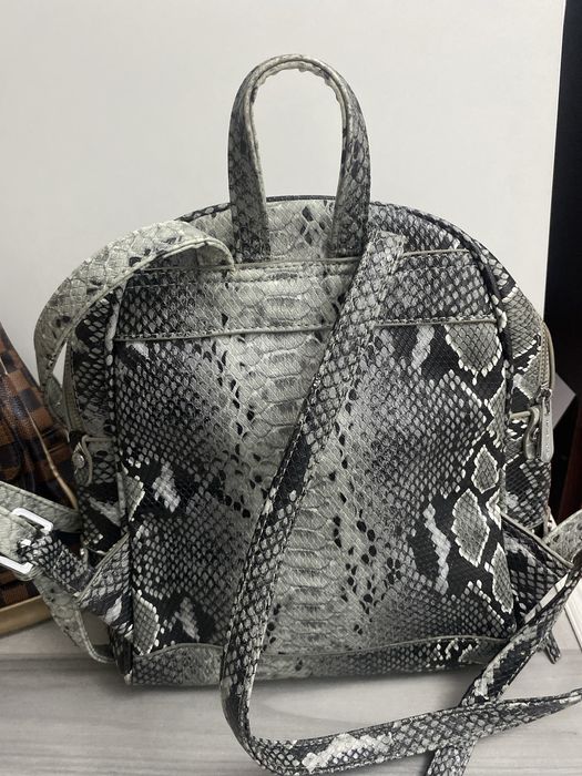 Рюкзак Michael Kors Rhea Python Embossed
