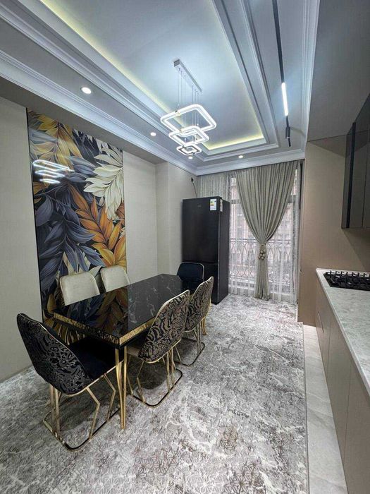 Продается 3х комнатная с качественным ремонтом ЖК Oq Saroy 3/4/8