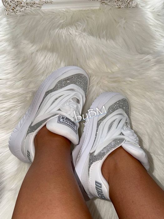 Adidasi Versace Odissea Glitter