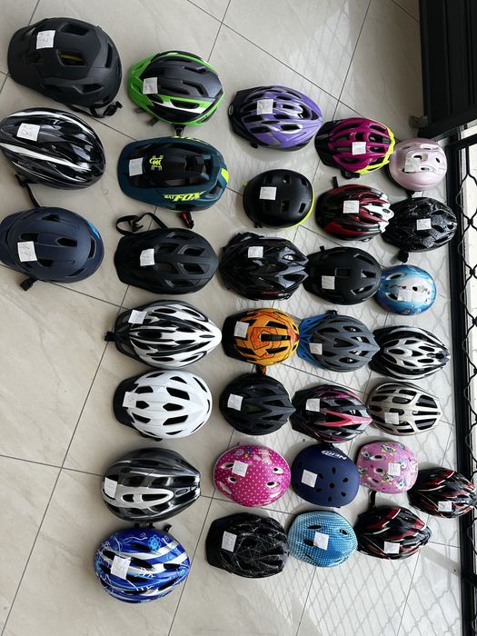 Каска за колело различни модели