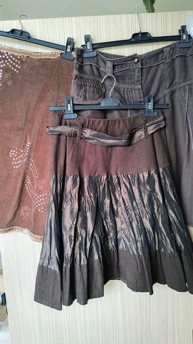 Поли дънкови джинсови вълнени ленени 20 бр за 20 лв.