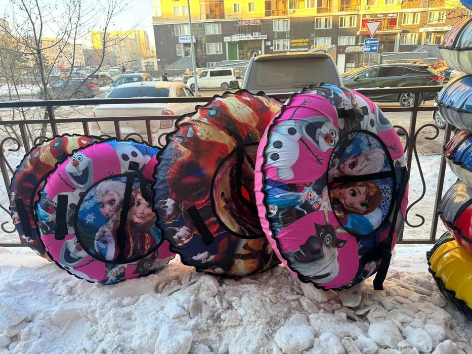 Тюбинг (круг) ватрушка надувной для катания доставка