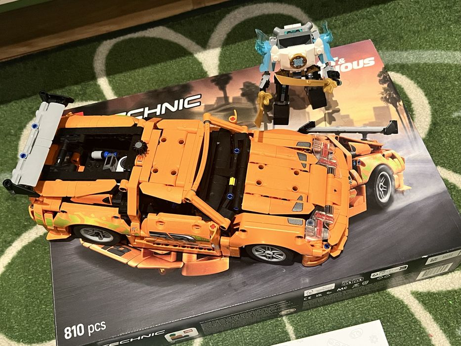 Lego Technic Toyota Supra MK4 + бонус малко Лего