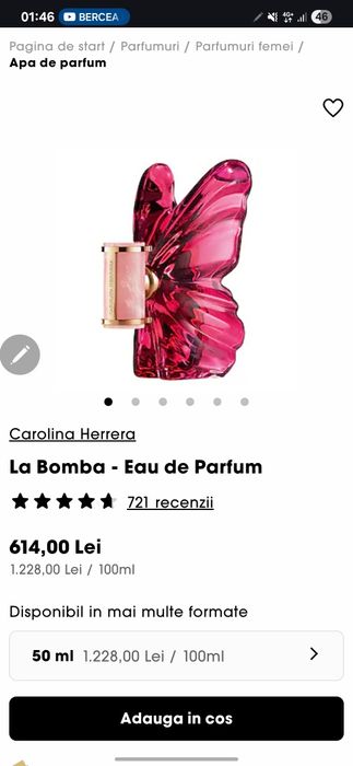 Carolina Herrera La Bomba 50 ml