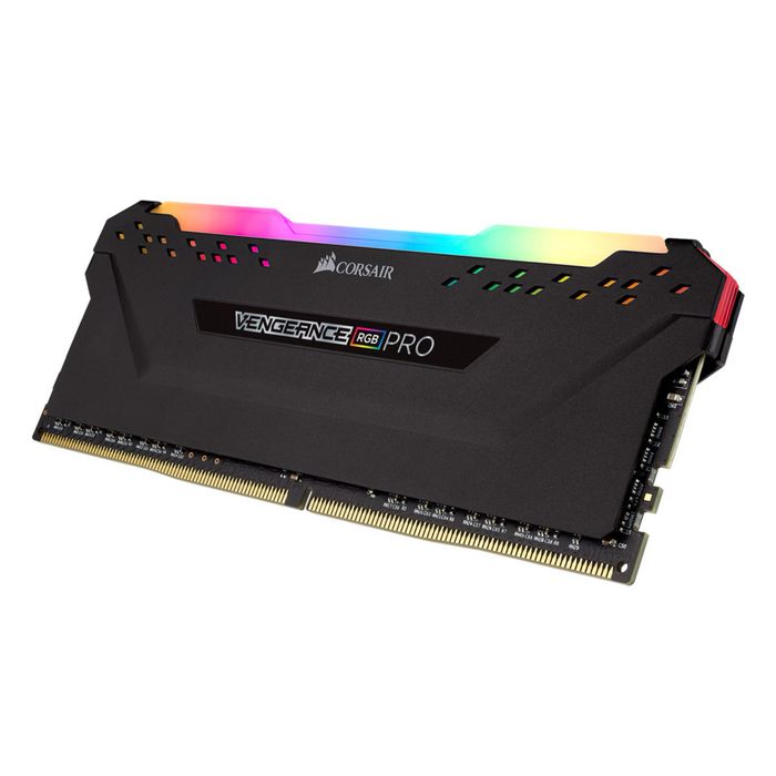 RAM Corsair Vengeance RGB PRO, 64GB (2×32GB), DDR4, 3200MHz, CL16