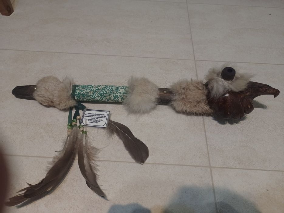 Pipa lemn Cap vultur cu certificat