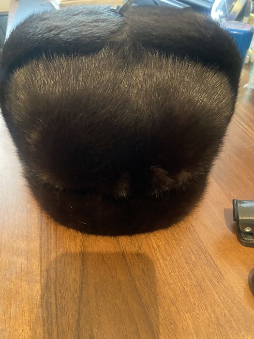 шапка мужская норка