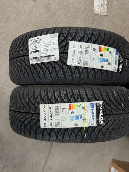Vând 2 anvelope 185/55/14 fulda allseazon noi