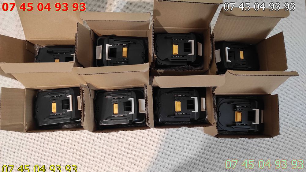 acumulator baterie pentru makita 14.4v 18v tip cartus si cu sina NOI