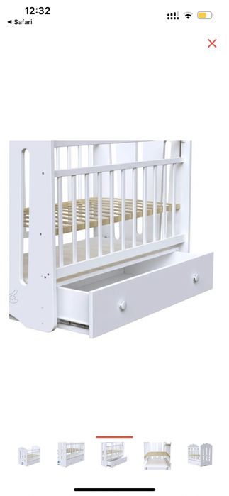 Кровать для новорожденных манеж