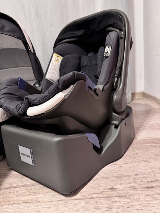 Carucior 3 in 1 Inglesina Otutto Deluxe Chrome
