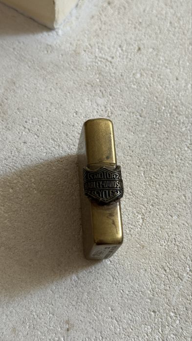 Zippo harley davidson brass bricheta