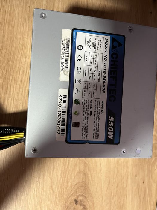 Захранваме CHIEFTECH 550W