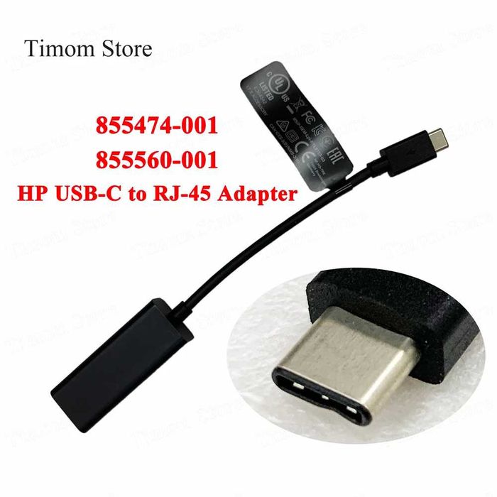 Placa retea USB-C la RJ45 pentru PC sau Apple 855307-001 Gigabit noua