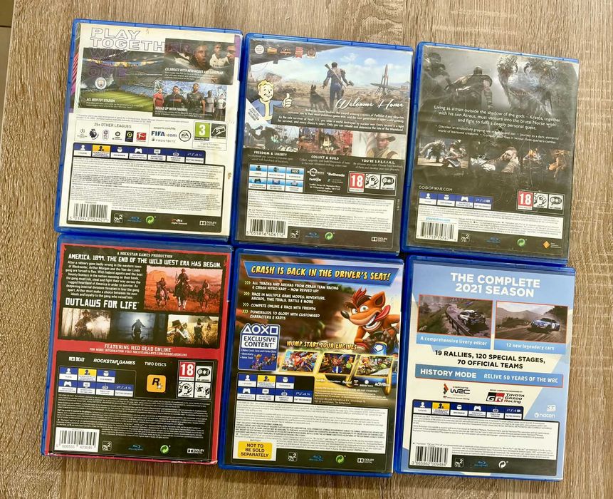 6 Игри за Playstation 4