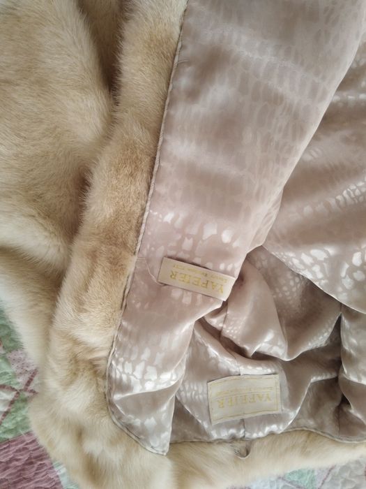 Шуба норковая светлая