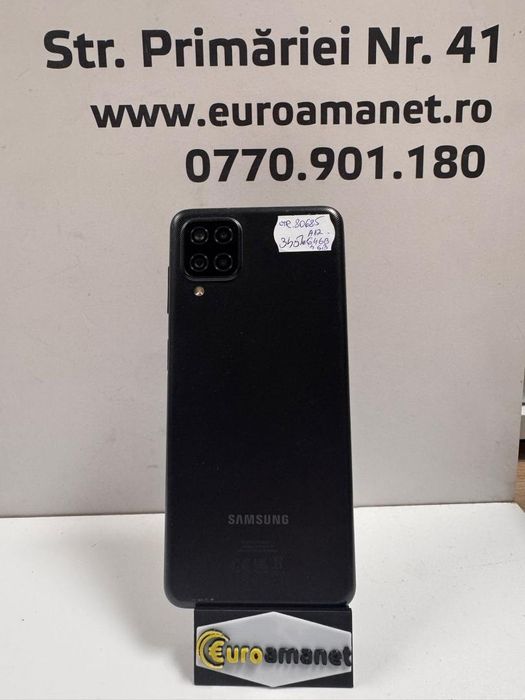 Telefon mobil Samsung Galaxy A12, Dual SIM, 64GB, 4G, Black -P-