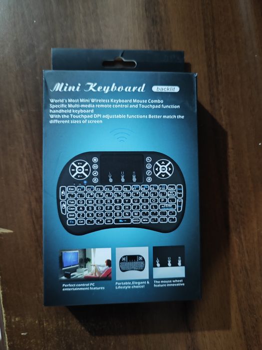 Клавиатура MINILAMD RT-MWK08 черный