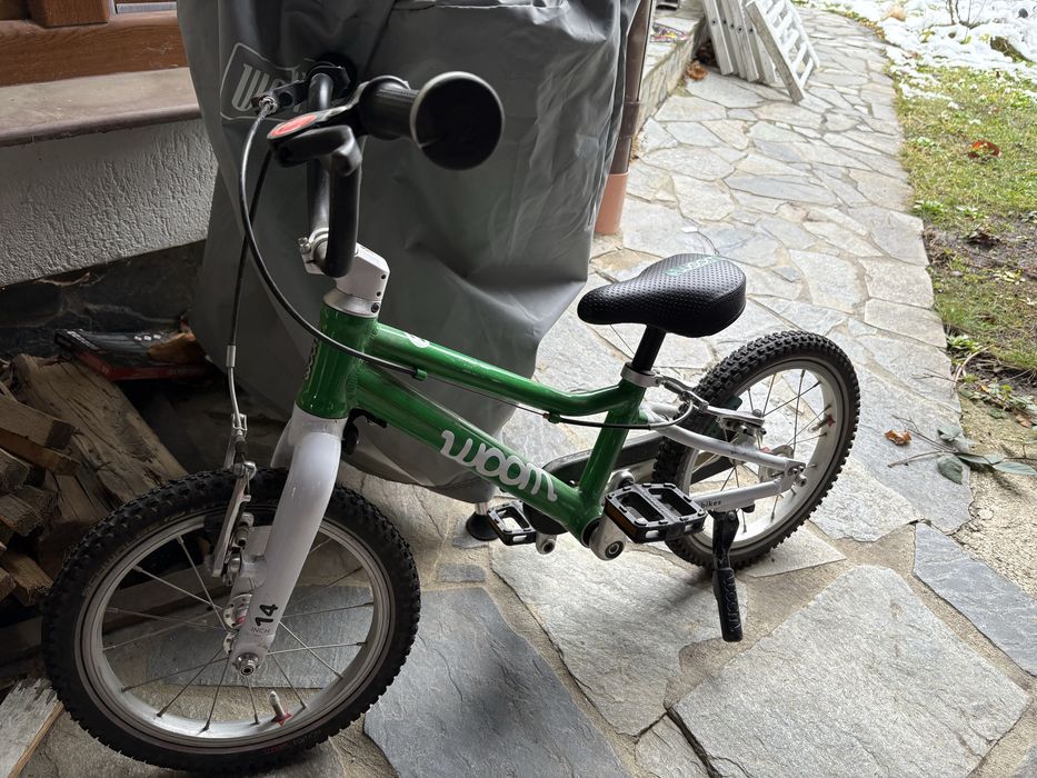 Woom GO 2 Kid’s Bicycle - 14” - Green