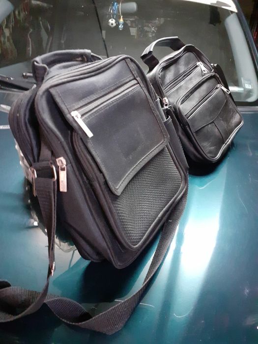 Две кожени чанти много запазени