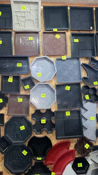 Формы , брусчатка , пигменты , химия , фибра , бетон