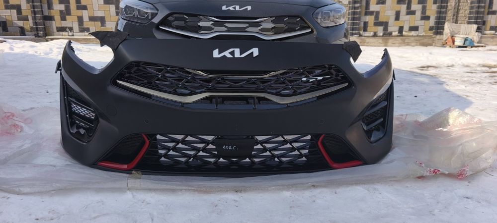 Бампер передний в сборе! Оригинал Киа Сид Джити Kia Ceed GT