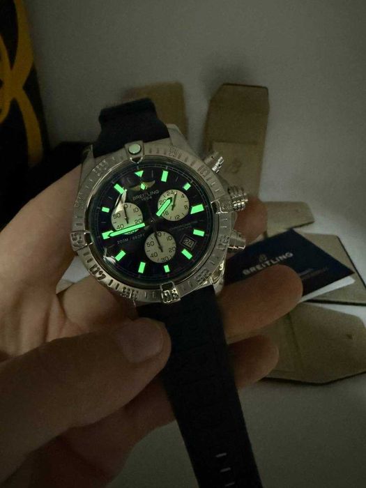Breitling Chronomat Colt  синьо