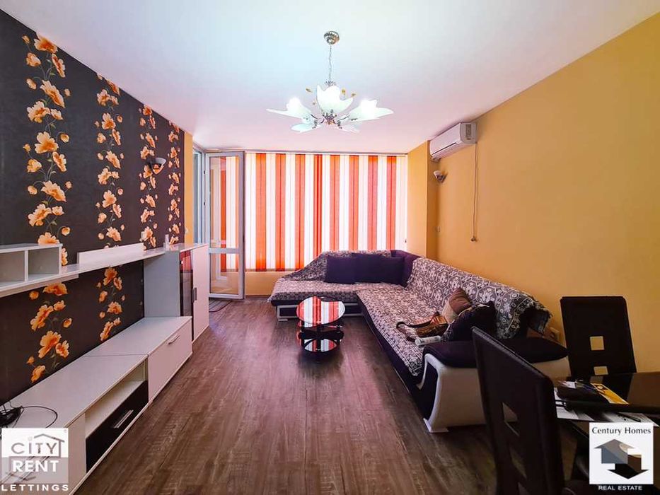 Дава се под наем Двустаен апартамент в Велико Търново, Картала - 60 кв.м за 335 € - Снимка #1