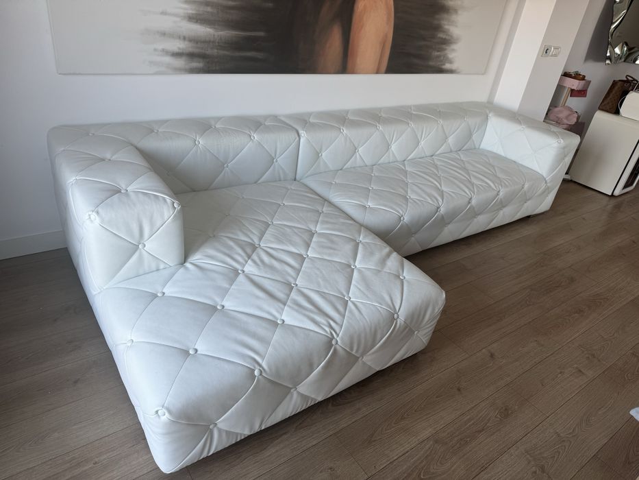 Canapea piele naturala divani sofa