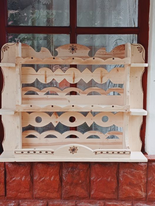 Polițe rustice din lemn