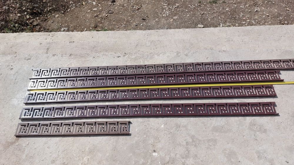 Brau decorativ tabla decupata