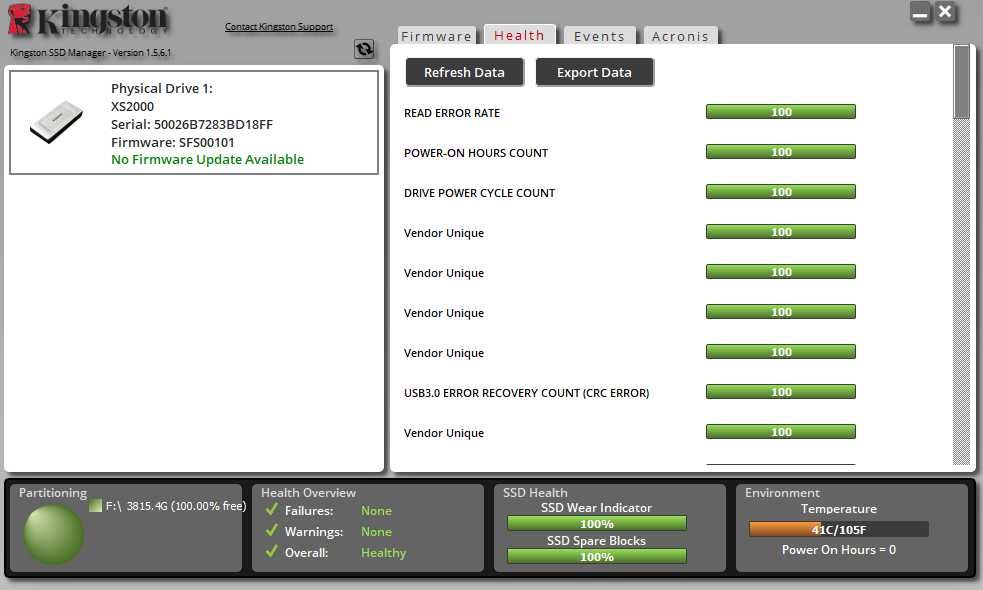 Внешний SSD Kingston 4ТБ