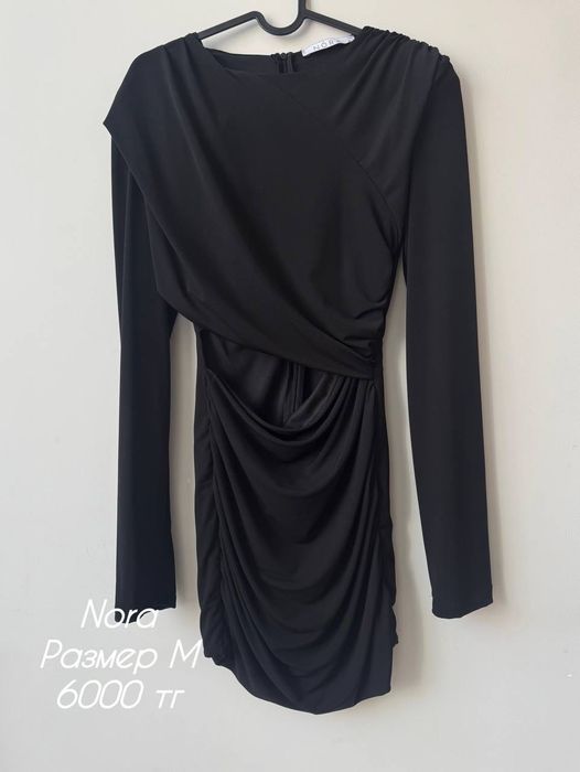 Голубое платье Zara S