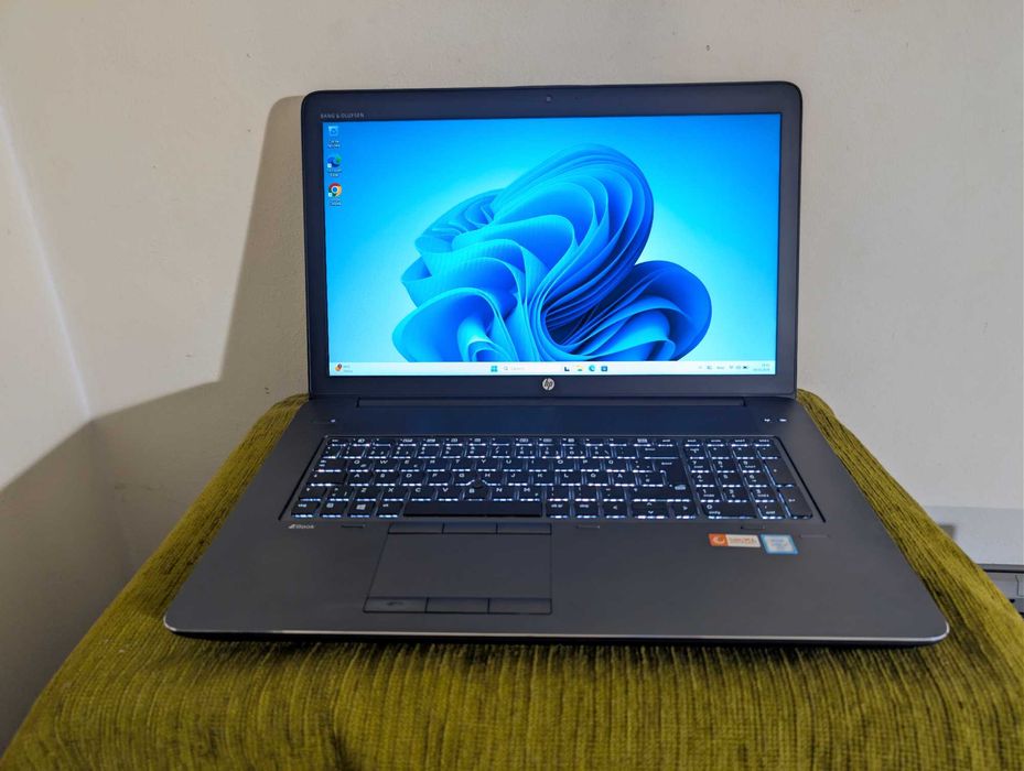 Laptop HP Zbook 17 G3, intel core  i7 6820Hq, Ram 16 GB ddr4, ssd 256