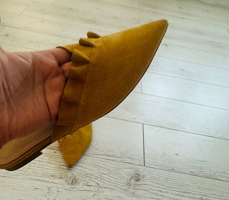 Saboti Zara, galbeni, 37