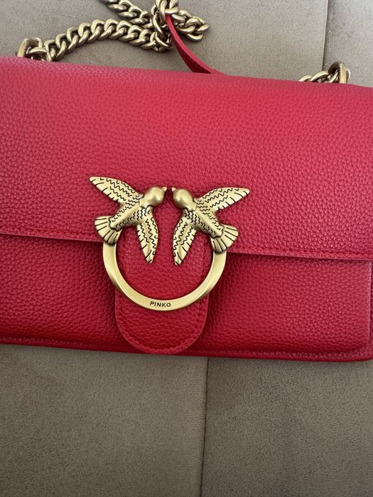 Червена чанта pinko